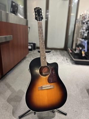 Epiphone - Inspired by Gibson Masterbilt J-45 EC Cutaway - Vintageburst